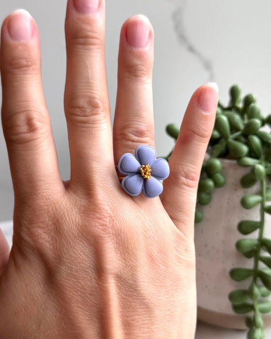Bloom Petal Ring (lavender)
