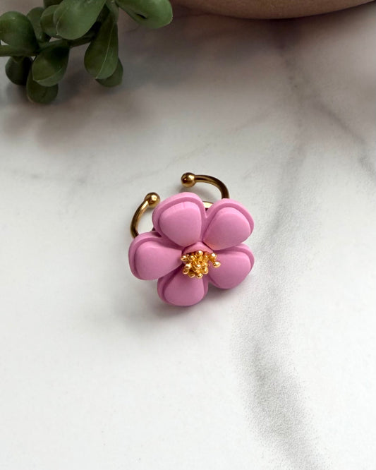 Bloom Petal Ring (pink)