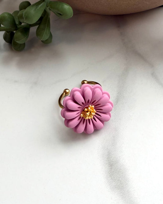 Bloom Daisy Ring (pink)