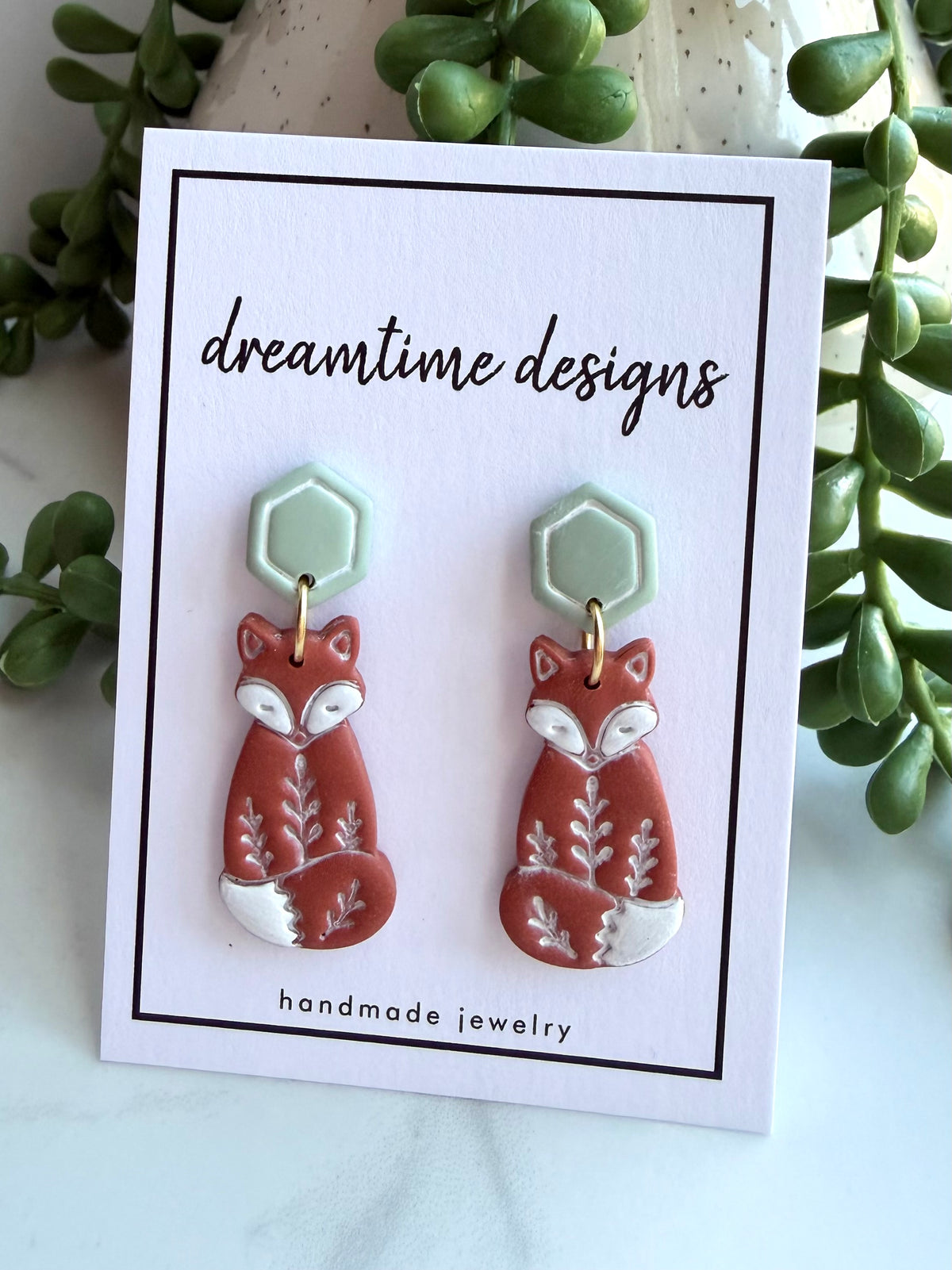 Cozy Fox Earrings