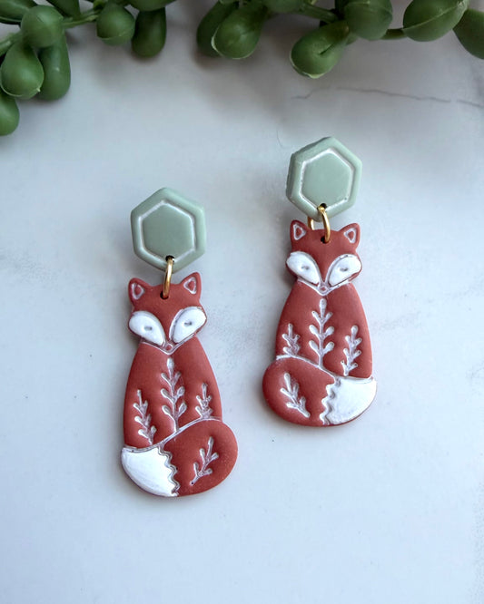 Cozy Fox Earrings