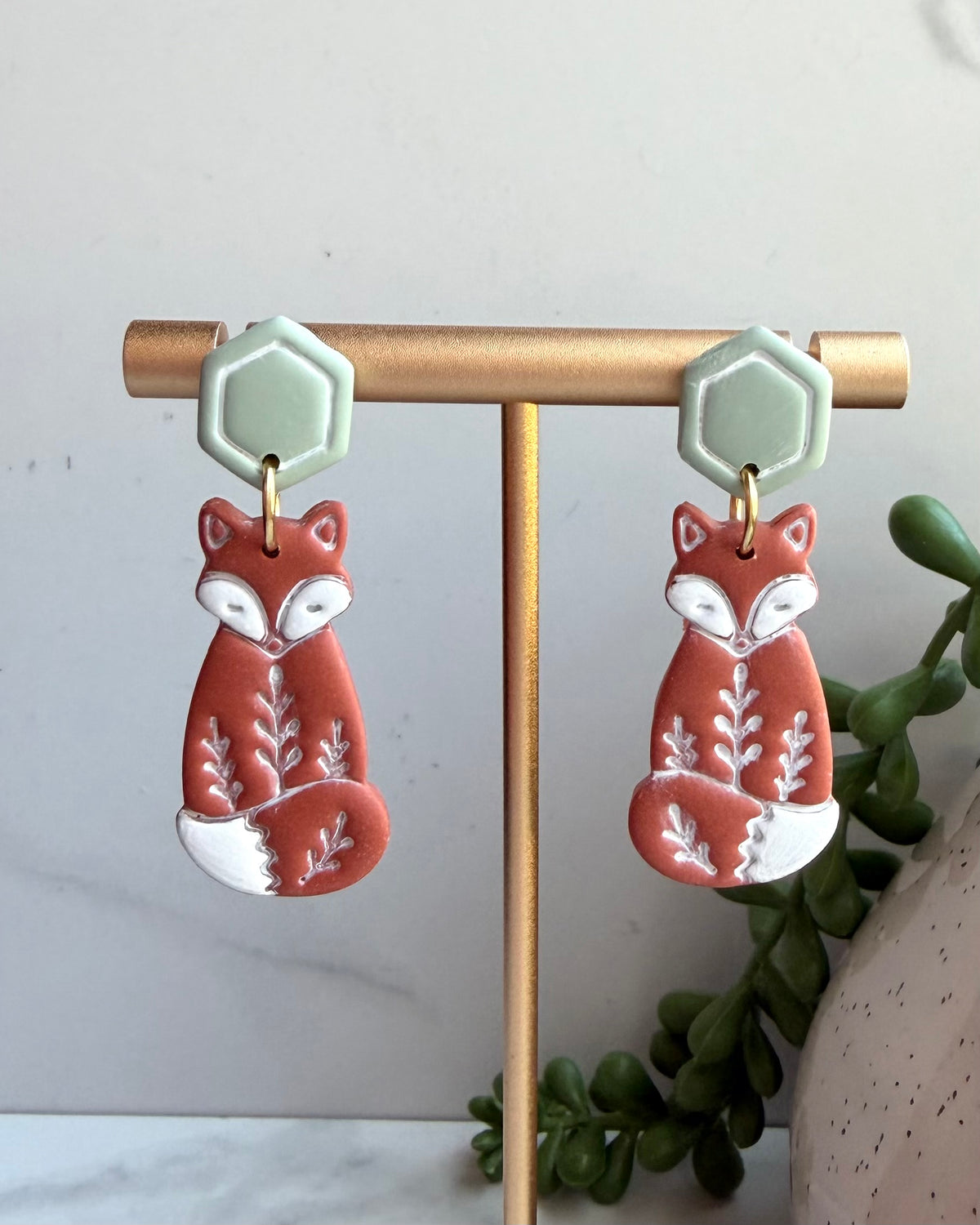 Cozy Fox Earrings