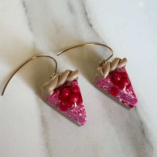 Cheesecake Swirl Earrings
