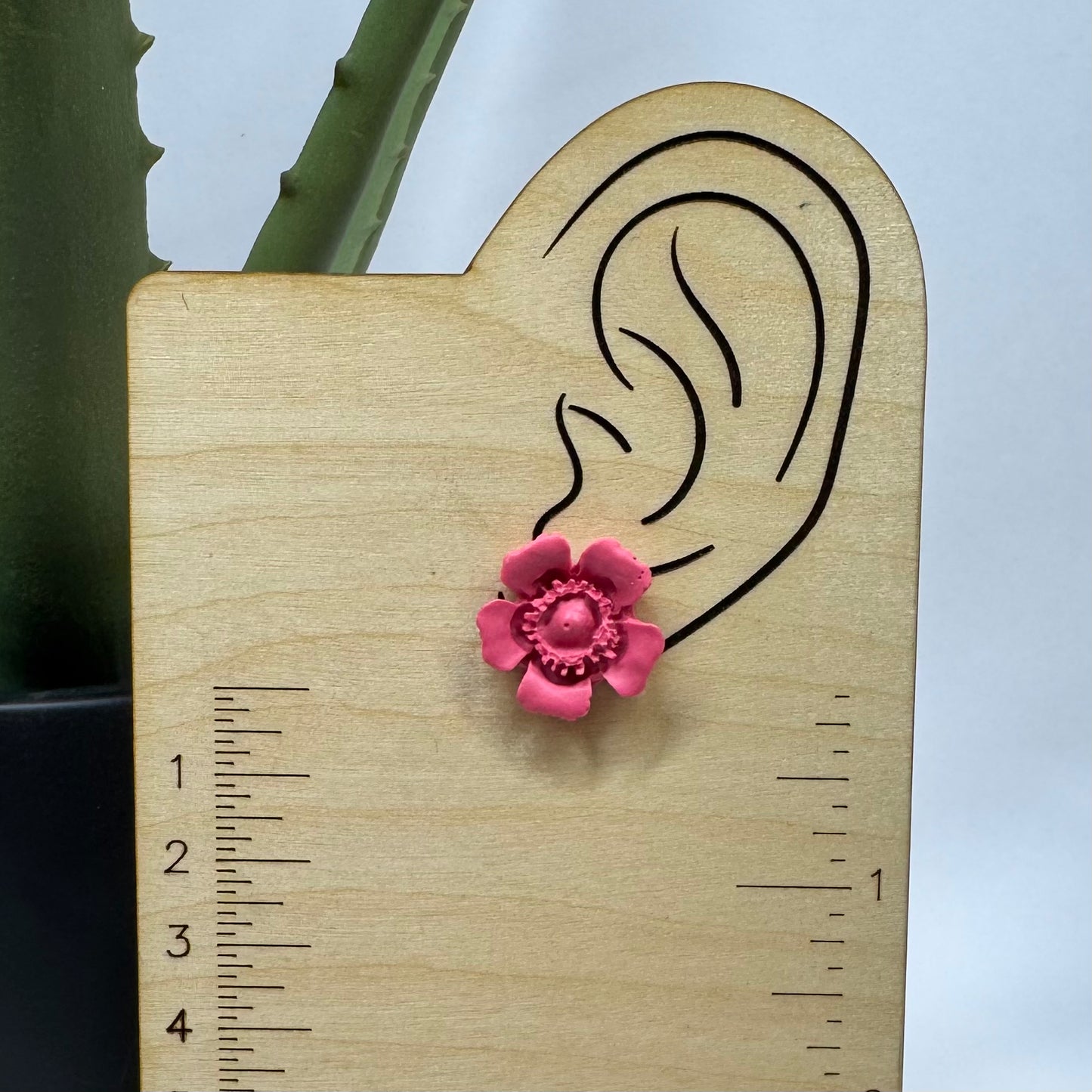 Wild Rose Studs Pink