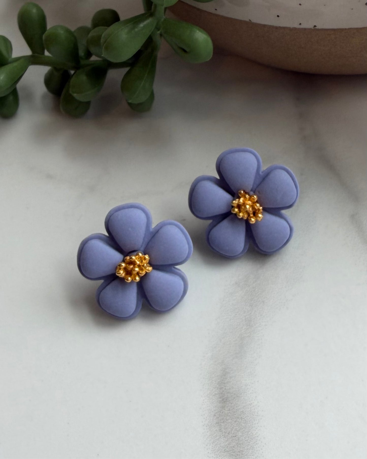 Bloom Petal Earrings (lavender)